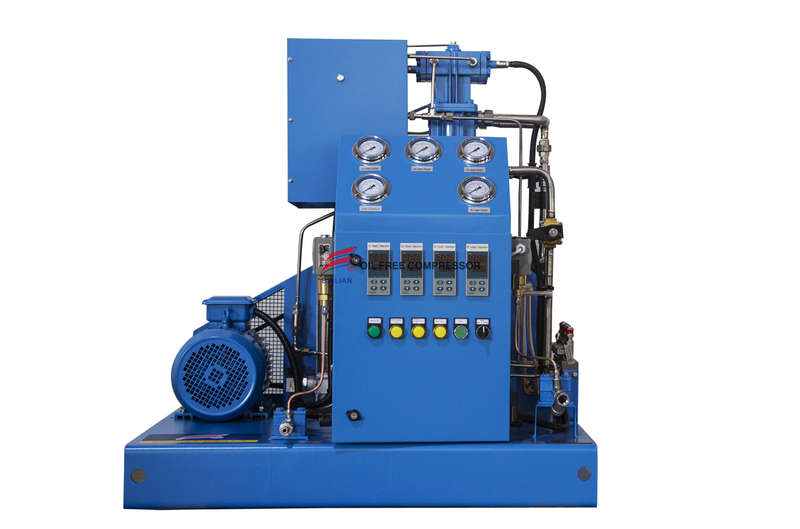 Compresseur d'oxygène sans huile haute pression 18NM3 150bar