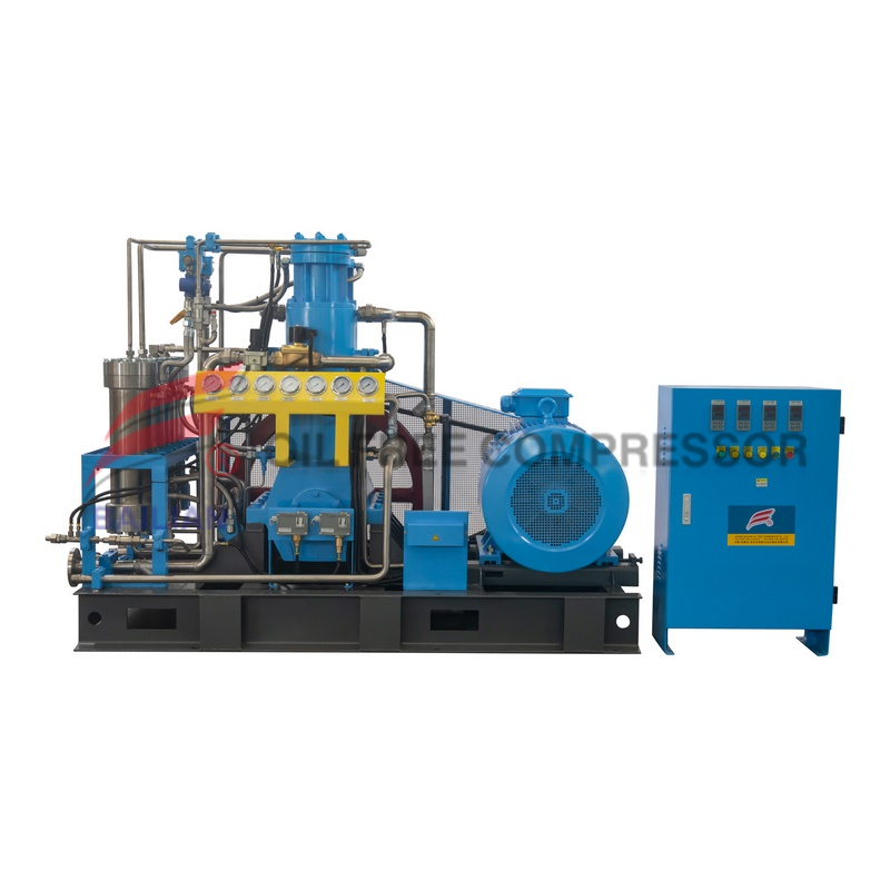 Compresseur d'argon sans huile de 100 nm3 200bar